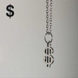 NEW dollar money sign necklace​​